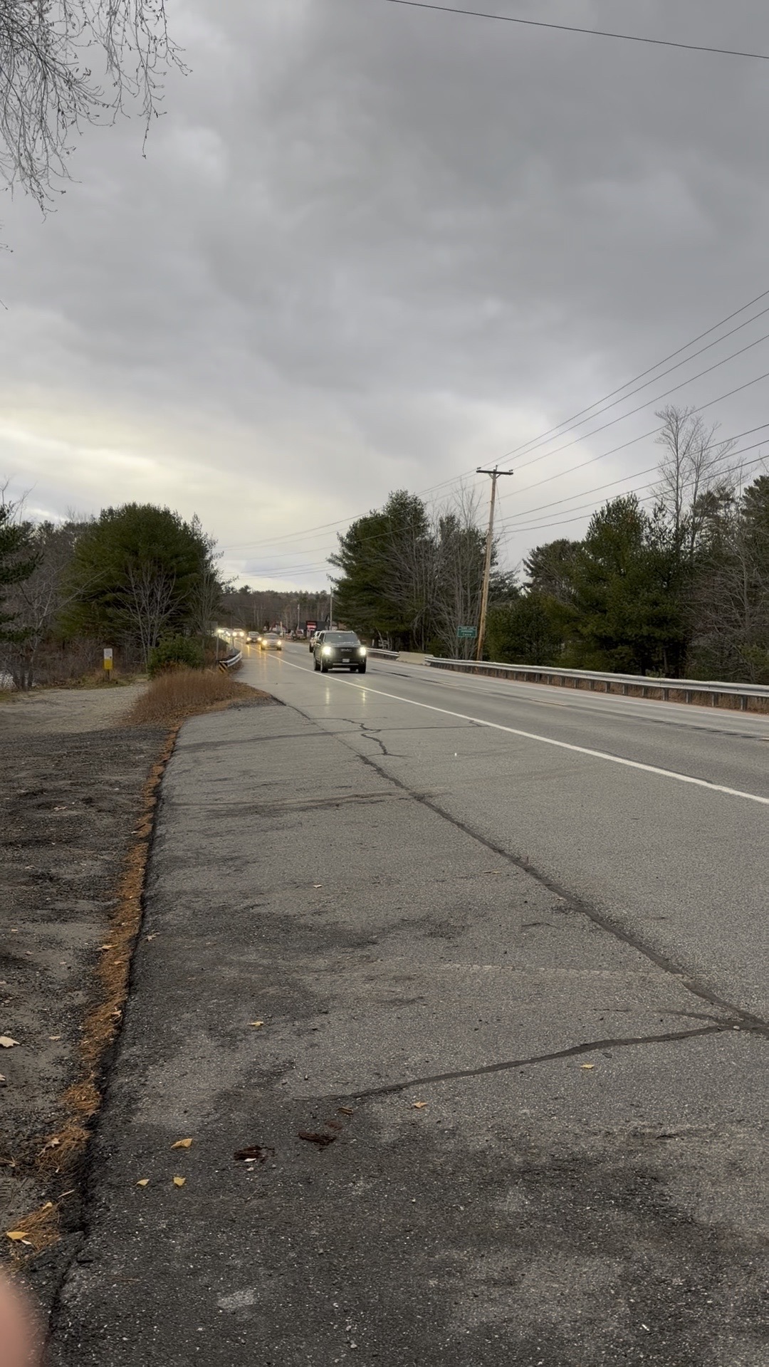 Route 302 on a cloudy day