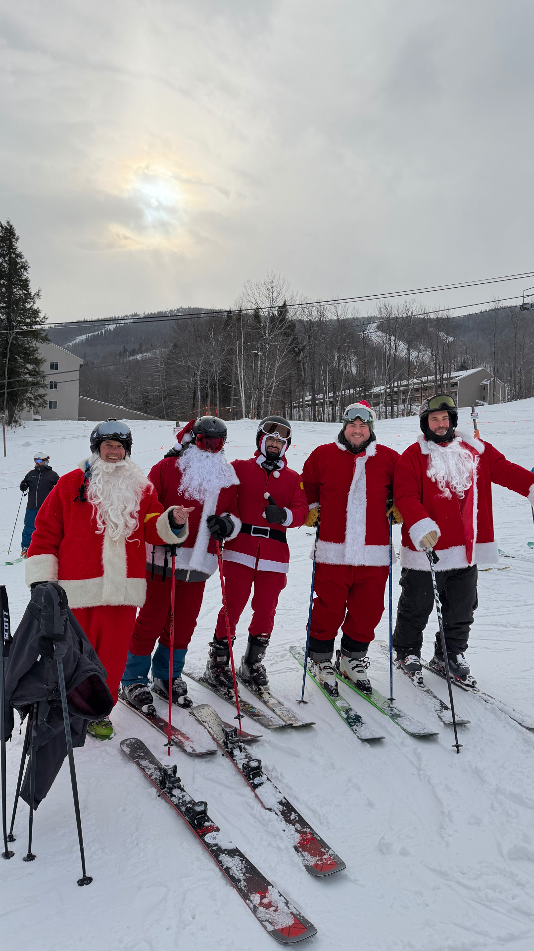 Santa crew at Sunday River